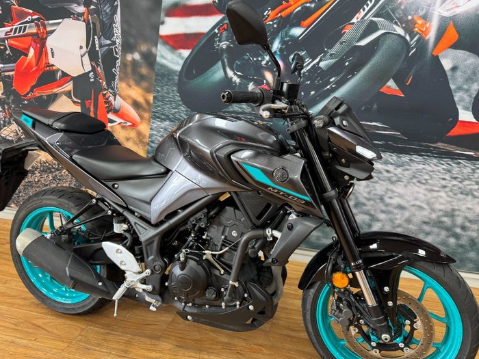 2024 Yamaha MT-03 (MT03LA) (ABS) CYAN STORM
