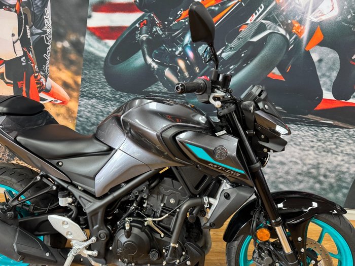 2024 Yamaha MT-03 (MT03LA) (ABS) CYAN STORM