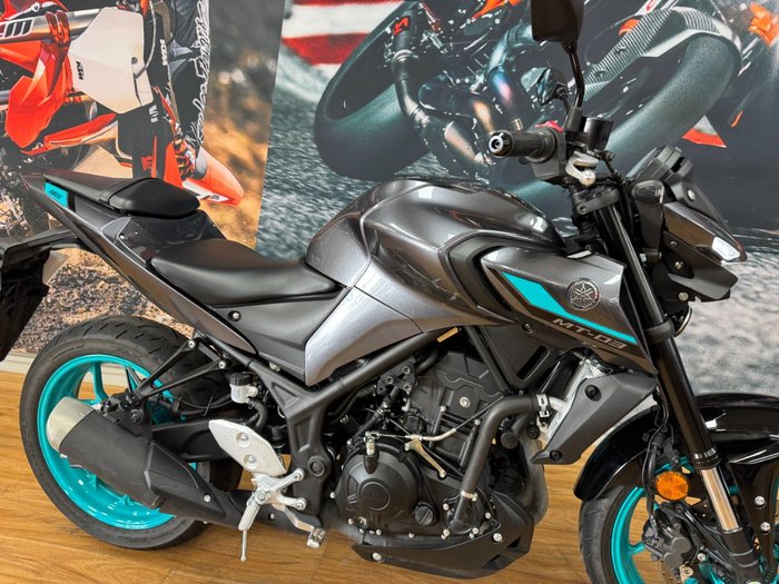 2024 Yamaha MT-03 (MT03LA) (ABS) CYAN STORM