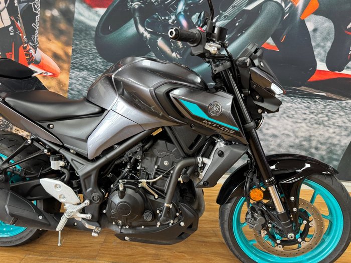 2024 Yamaha MT-03 (MT03LA) (ABS) CYAN STORM