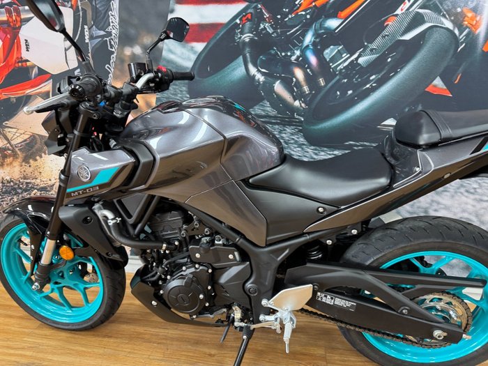 2024 Yamaha MT-03 (MT03LA) (ABS) CYAN STORM