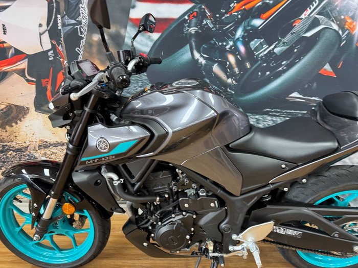 2024 Yamaha MT-03 (MT03LA) (ABS) CYAN STORM