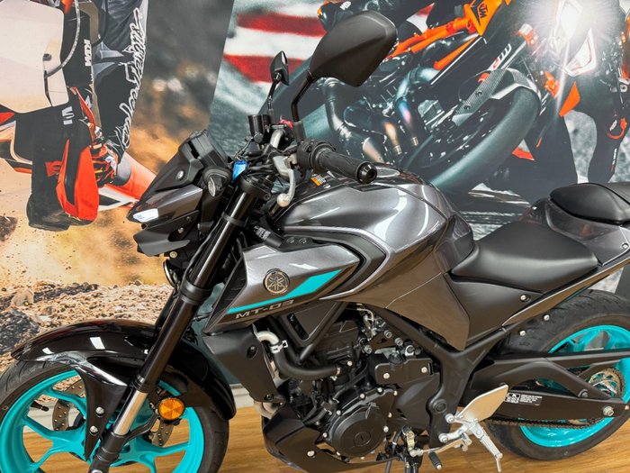2024 Yamaha MT-03 (MT03LA) (ABS) CYAN STORM