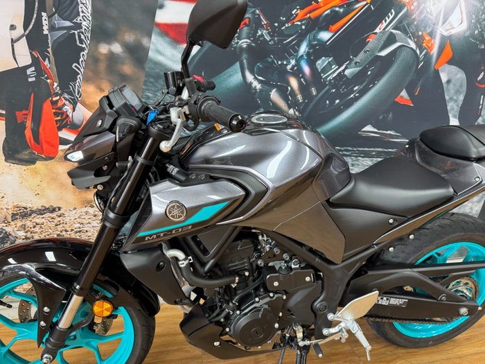 2024 Yamaha MT-03 (MT03LA) (ABS) CYAN STORM