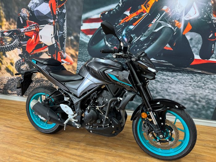 2024 Yamaha MT-03 (MT03LA) (ABS) CYAN STORM