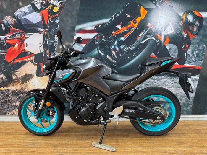 2024 Yamaha MT-03 (MT03LA) (ABS) CYAN STORM