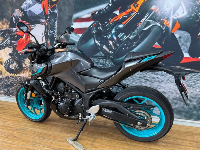 2024 Yamaha MT-03 (MT03LA) (ABS) CYAN STORM
