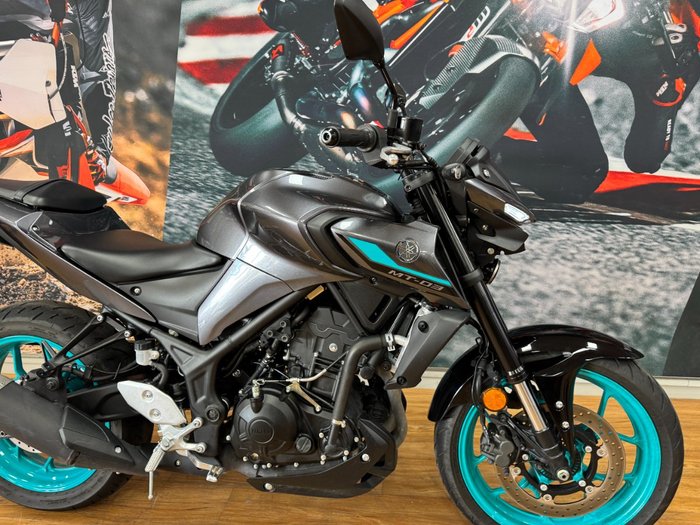 2024 Yamaha MT-03 (MT03LA) (ABS) CYAN STORM