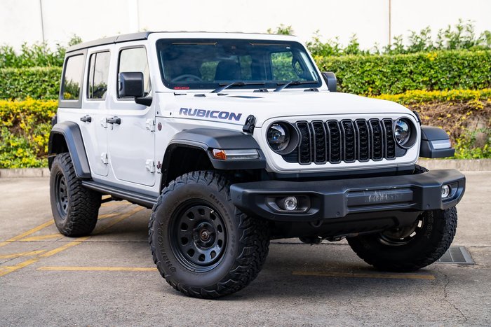 2024 Jeep Wrangler Unlimited Rubicon JL MY24 4X4 Dual Range Bright White
