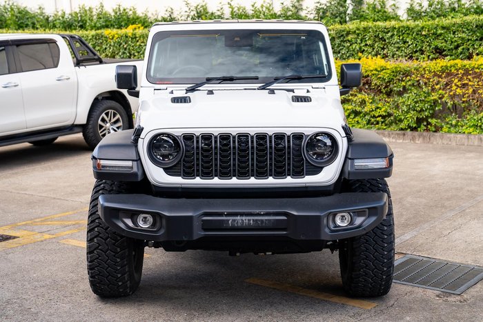 2024 Jeep Wrangler Unlimited Rubicon JL MY24 4X4 Dual Range Bright White