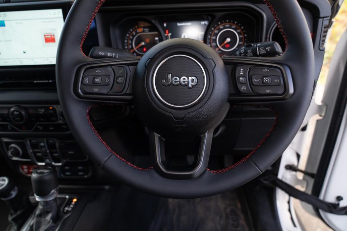2024 Jeep Wrangler Unlimited Rubicon JL MY24 4X4 Dual Range Bright White