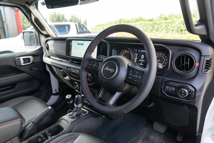 2024 Jeep Wrangler Unlimited Rubicon JL MY24 4X4 Dual Range Bright White