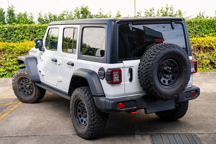 2024 Jeep Wrangler Unlimited Rubicon JL MY24 4X4 Dual Range Bright White