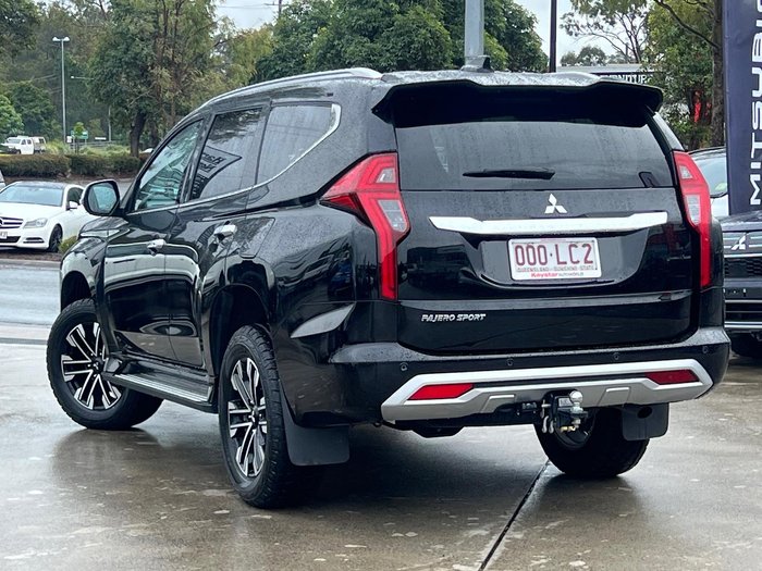 2022 Mitsubishi Pajero Sport Exceed QF MY22 4X4 Dual Range Black Mica