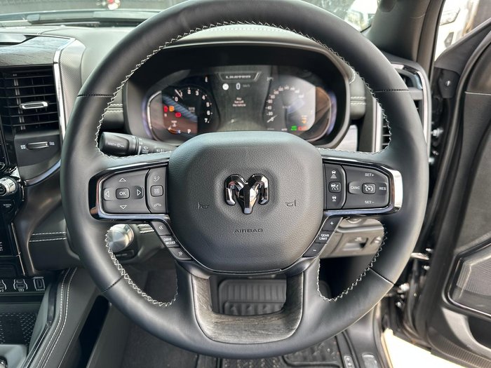 2024 RAM 1500 Laramie Sport Hurricane SO RamBox DT MY25 4X4 Dual Range Diamond Black