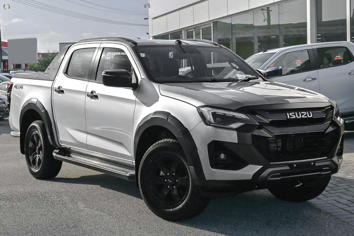 2025 Isuzu D-MAX X-TERRAIN MY24 4X4 Dual Range Mercury Silver