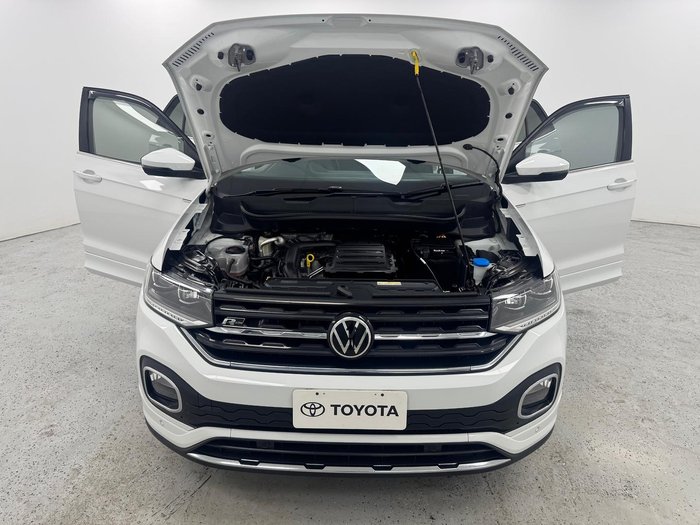 2021 Volkswagen T-Cross 85TSI Style C11 MY22 Pure White