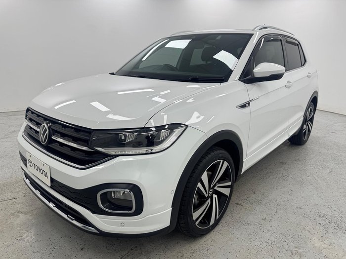 2021 Volkswagen T-Cross 85TSI Style C11 MY22 Pure White