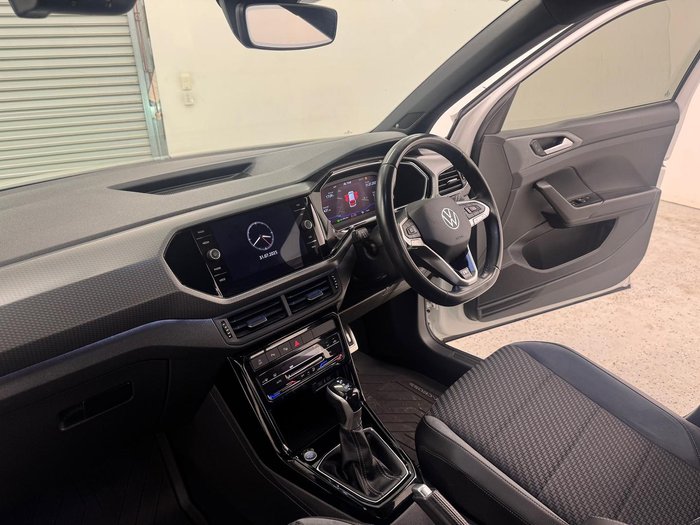 2021 Volkswagen T-Cross 85TSI Style C11 MY22 Pure White