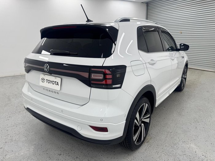 2021 Volkswagen T-Cross 85TSI Style C11 MY22 Pure White
