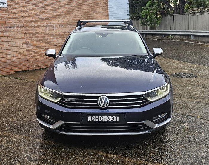 2016 Volkswagen Passat 140TDI Alltrack B8 MY17 Four Wheel Drive Night Blue