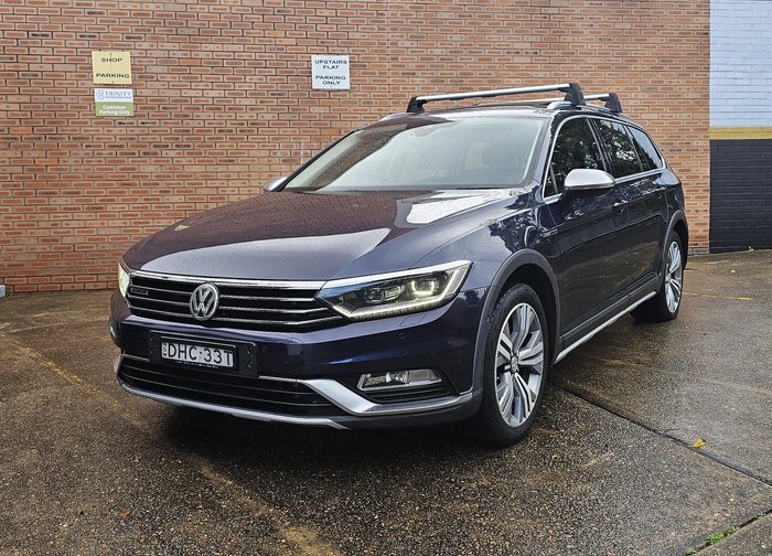 2016 Volkswagen Passat 140TDI Alltrack B8 MY17 Four Wheel Drive Night Blue