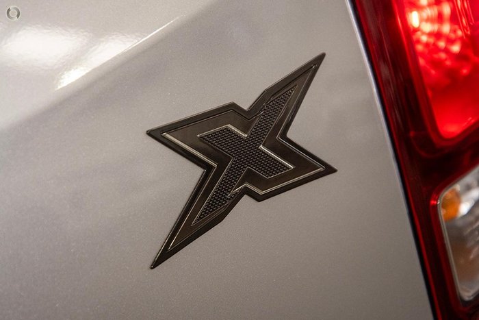 2025 Isuzu D-MAX X-RIDER MY24 4X4 Dual Range Mercury Silver