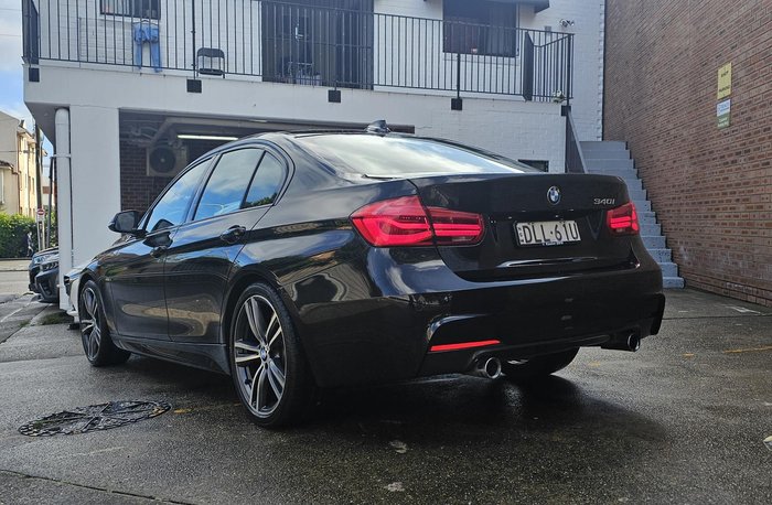 2015 BMW 3 Series 340i M Sport F30 LCI Black Sapphire