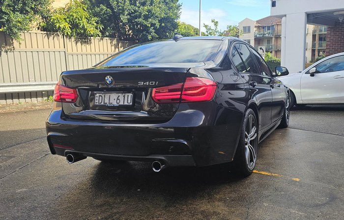 2015 BMW 3 Series 340i M Sport F30 LCI Black Sapphire
