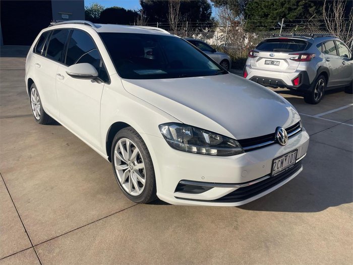 2018 Volkswagen Golf 110TSI Comfortline 7.5 MY18 Pure White