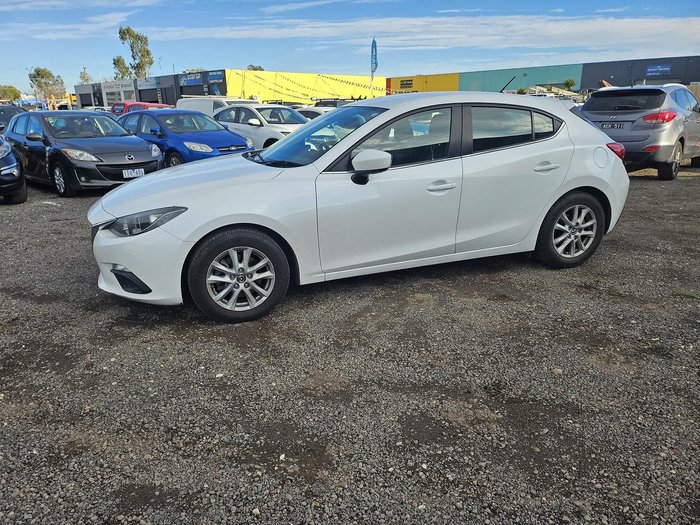 2014 Mazda 3 Maxx BM Series Snowflake White Pearl