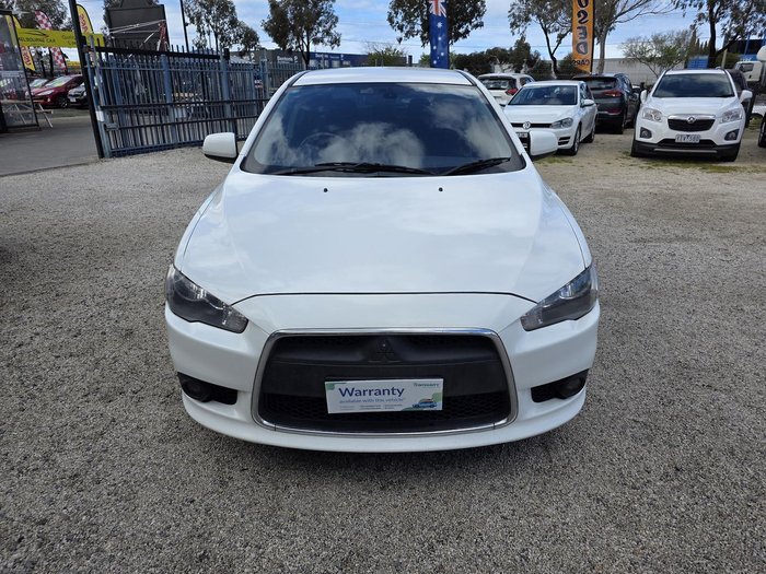 2014 Mitsubishi Lancer GSR CJ MY14.5 White