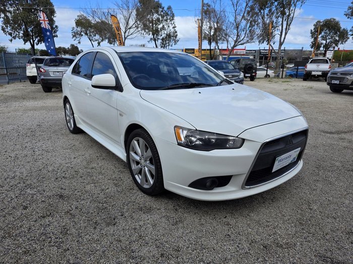 2014 Mitsubishi Lancer GSR CJ MY14.5 White