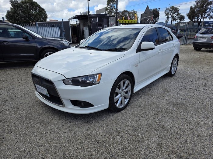 2014 Mitsubishi Lancer GSR CJ MY14.5 White
