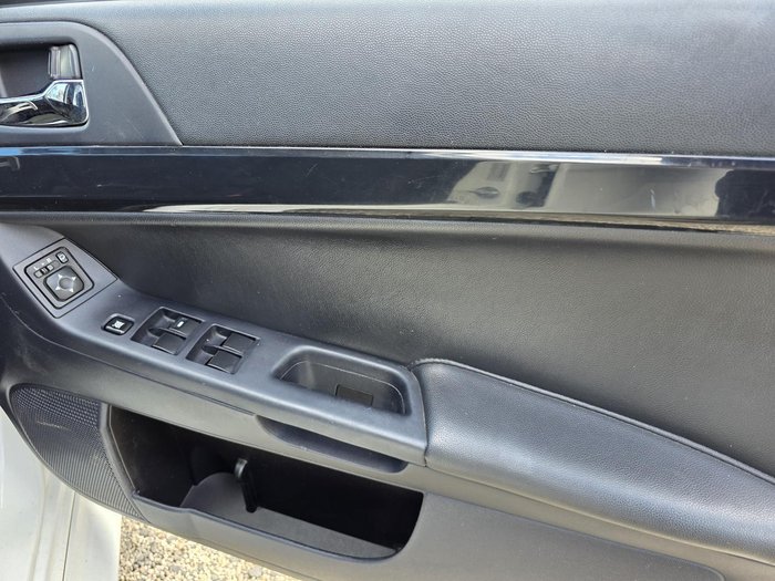 2014 Mitsubishi Lancer GSR CJ MY14.5 White
