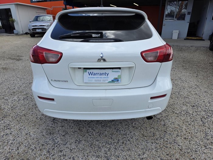 2014 Mitsubishi Lancer GSR CJ MY14.5 White
