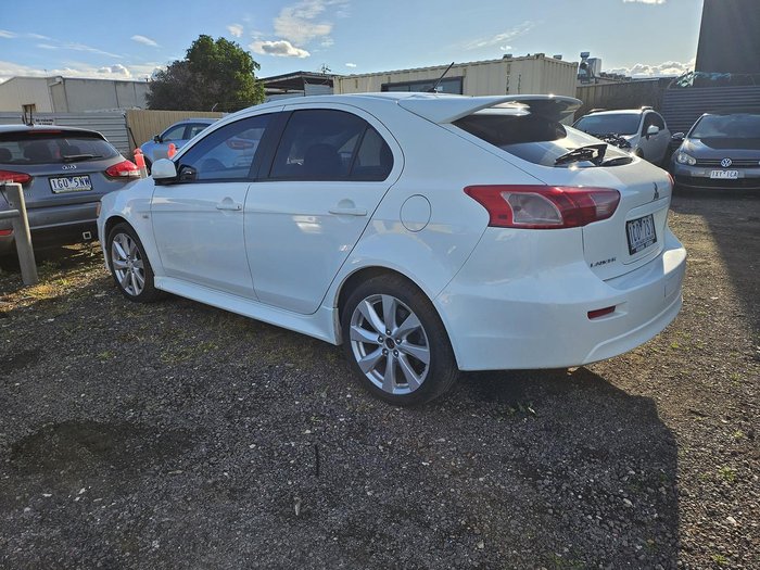 2014 Mitsubishi Lancer GSR CJ MY14.5 White