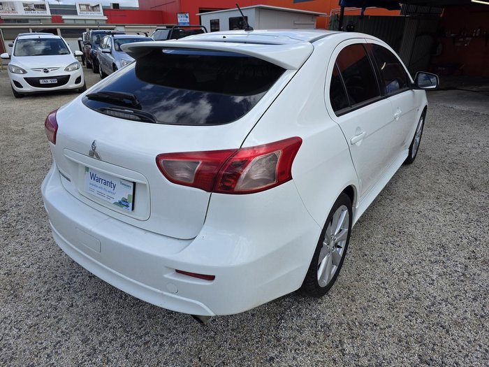 2014 Mitsubishi Lancer GSR CJ MY14.5 White
