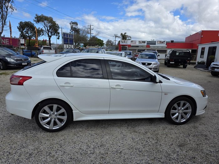 2014 Mitsubishi Lancer GSR CJ MY14.5 White