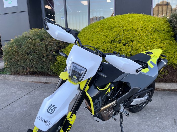 2024 Husqvarna 701 SUPERMOTO White