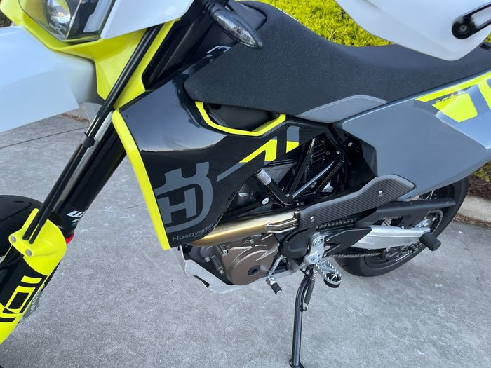 2024 Husqvarna 701 SUPERMOTO White