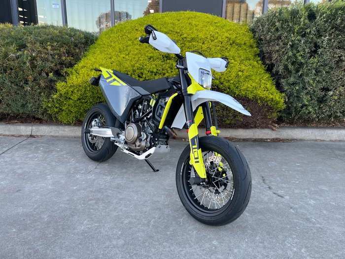 2024 Husqvarna 701 SUPERMOTO White