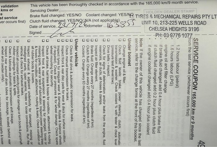 2012 Holden Commodore Omega VE Series II MY12 Nitrate