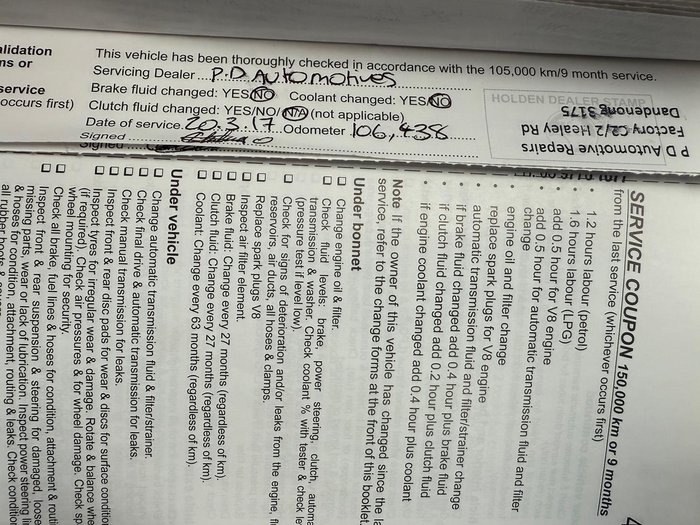 2012 Holden Commodore Omega VE Series II MY12 Nitrate