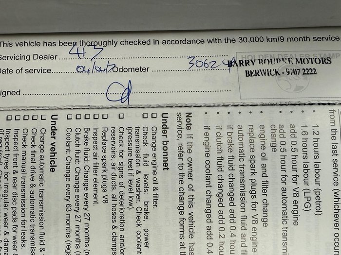 2012 Holden Commodore Omega VE Series II MY12 Nitrate