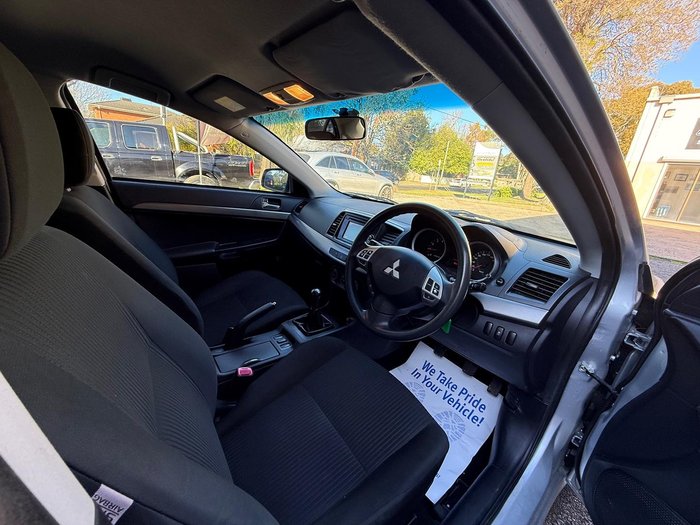 2013 Mitsubishi Lancer ES CJ MY14 Silver
