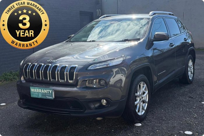 2016 Jeep Cherokee Longitude KL MY16 4X4 On Demand Granite Crystal