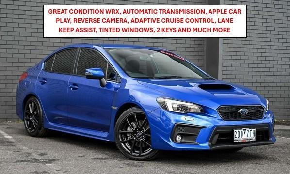 2020 Subaru WRX