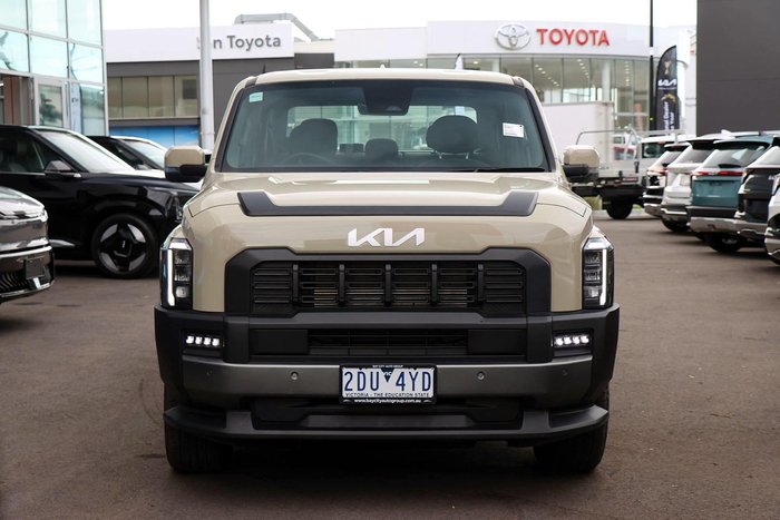 2025 Kia Tasman SX+ TK MY26 4X4 Dual Range Tan Beige