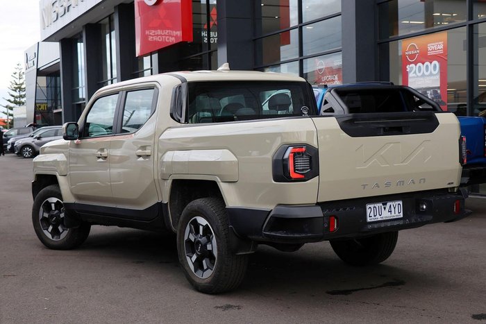2025 Kia Tasman SX+ TK MY26 4X4 Dual Range Tan Beige